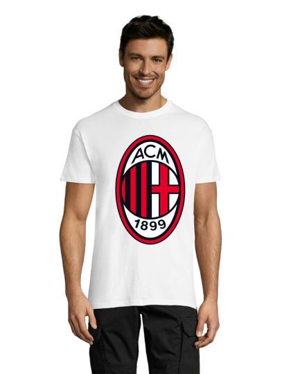 "AC Milan" men's shirt white L