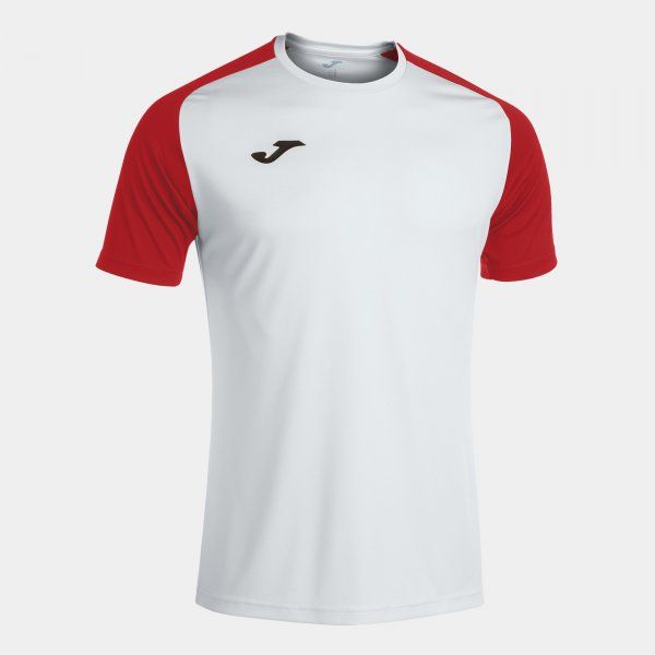 ACADEMY IV SHORT SLEEVE T-SHIRT WHITE RED L