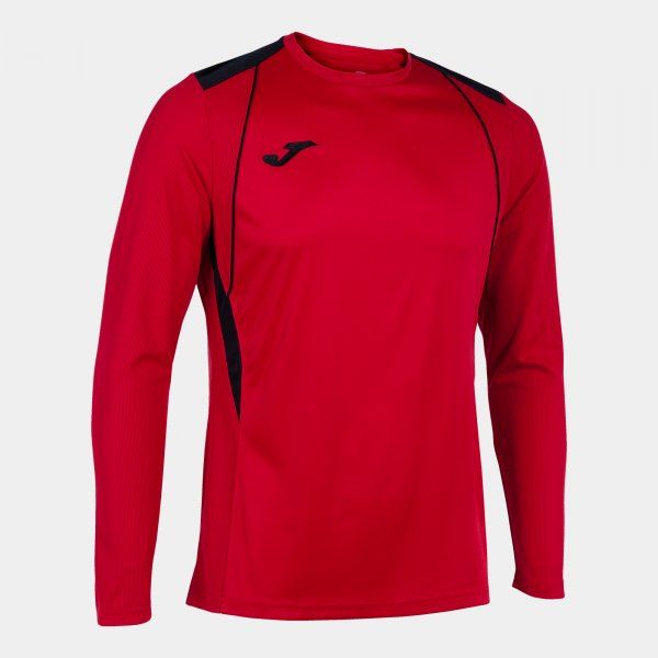 CHAMPIONSHIP VII LONG SLEEVE T-SHIRT RED BLACK 5XS