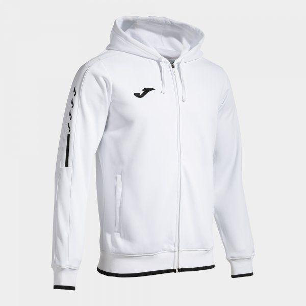 CHAQUETA CON CAPUCHA OLIMPIADA BLANCO 2XS