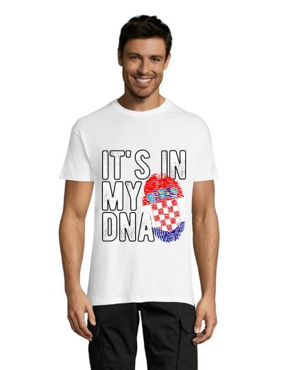 Croatia - It's in my DNA pánske tričko biele S
