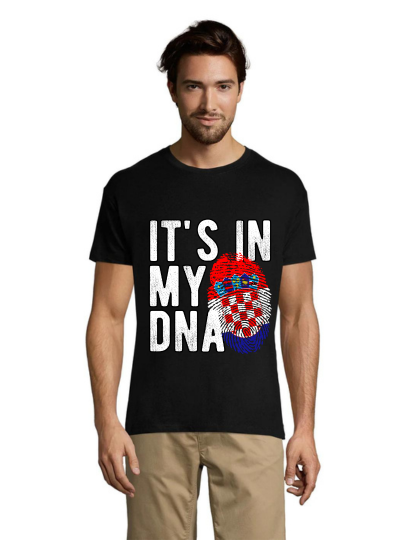 Croatia - It's in my DNA pánske tričko čierne 3XL