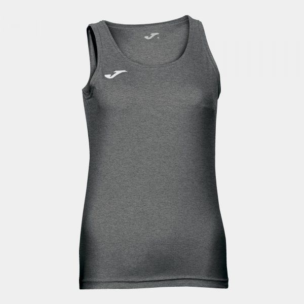 COMBI SLEEVELESS WOMEN SHIRT športové tielko tmavá sivá melanž S