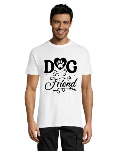 Dog friend pánske tričko čierne 4XL