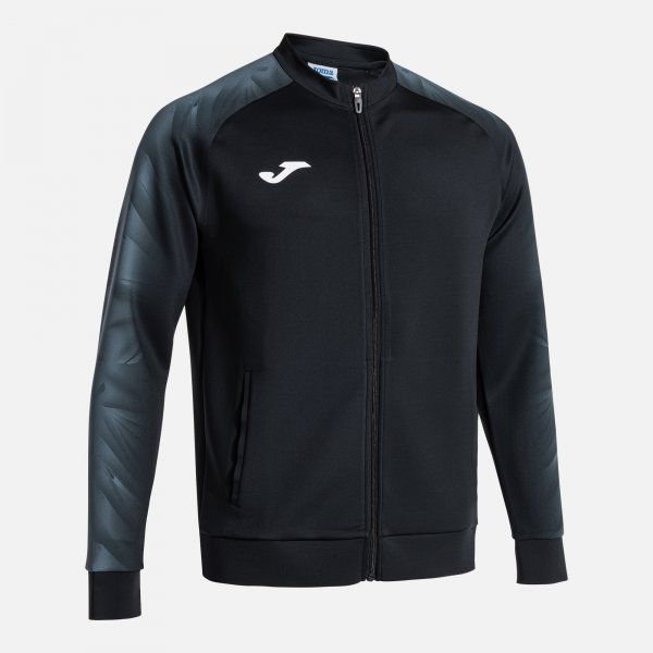 ELITE XI FULL ZIP SWEATSHIRT mikina čierna antracitová XS