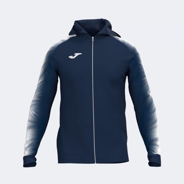 ELITE XI ZIP-UP HOODIE NAVY WHITE M