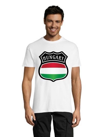 Emblem Hungary men's shirt white 3XL