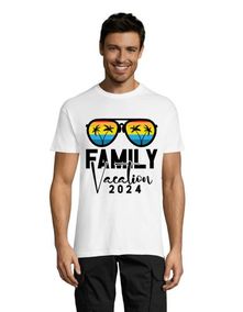 Family Vacation 2024 pánske tričko biele 3XL