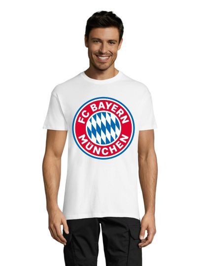 "FC Bayern Munich" men's shirt white L