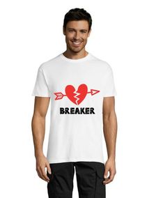 Heartbreaker pánske tričko biele 2XS