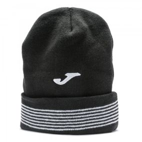 ICELAND KNITTED HAT BLACK-WHITE S10