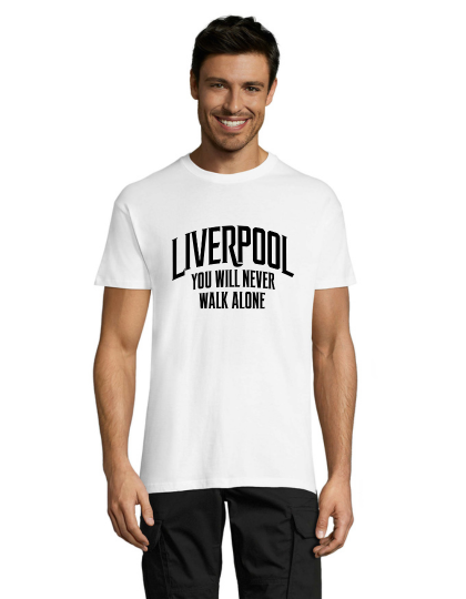 Liverpool 1 pánske tričko biele 2XS