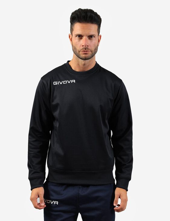 MAGLIA POLARFLEECE G/COLLO GIVOVA ONE mikina čierna 4XL