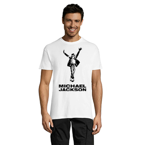 Michael Jackson Dance  pánske tričko biele 2XL