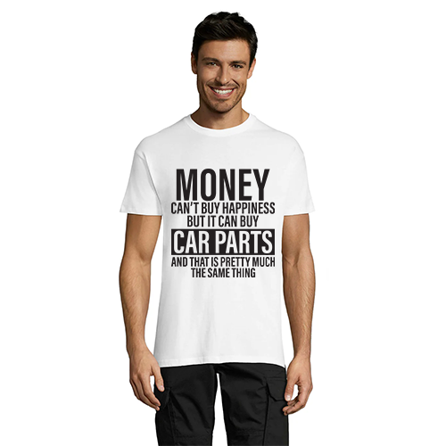 Money Can't Buy Happiness pánske tričko čierne 2XL