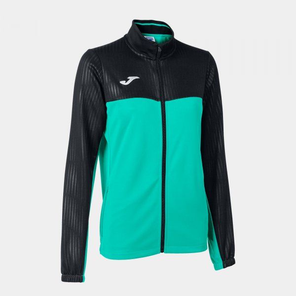 MONTREAL FULL ZIP SWEATSHIRT GREEN BLACK XS