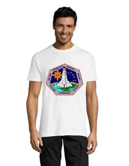 NASA badge pánske tričko čierne 3XL