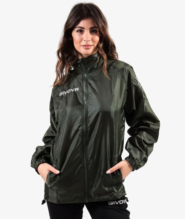 RAIN BASICO VERDE MILITARE Tg. M