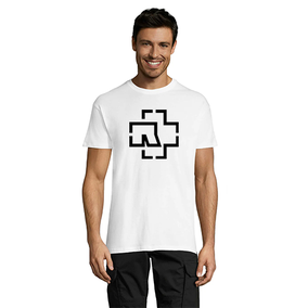 Rammstein pánske tričko biele 2XL