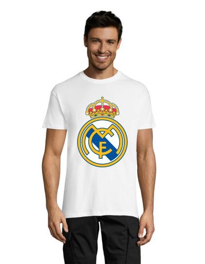 Real Madrid pánske tričko biele S