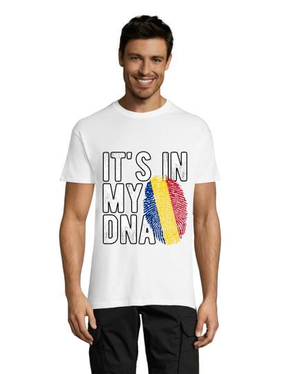 "Slovakia - It's in my DNA" men's shirt white L