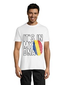 Romania - It's in my DNA pánske tričko biele S