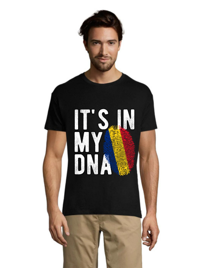 Romania - It's in my DNA pánske tričko čierne 5XL