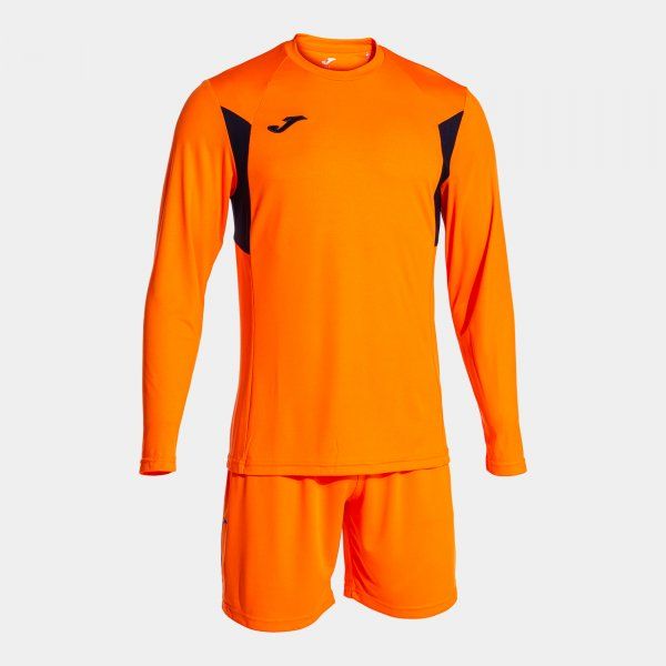 SET WINNER GK  brankársky dres oranžová čierna 3XL