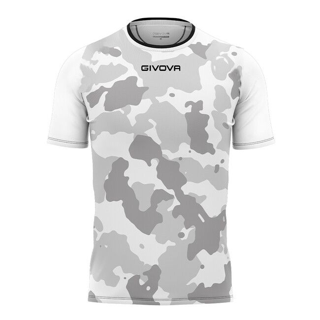 SHIRT ARMY INTERLOCK dres biela/šedá XL