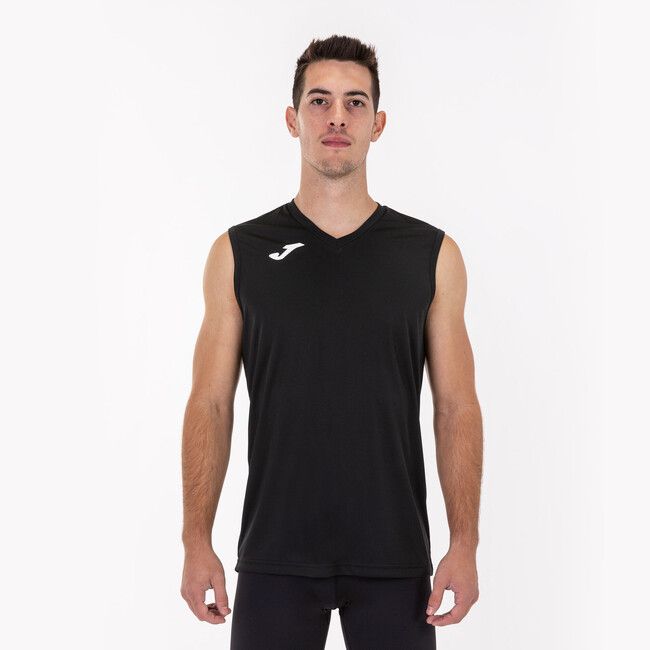 SLEEVELESS BASIC T-SHIRT COMBI športové tielko čierna XL