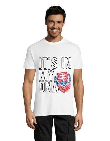 Slovakia - It's in my DNA pánske tričko biele L