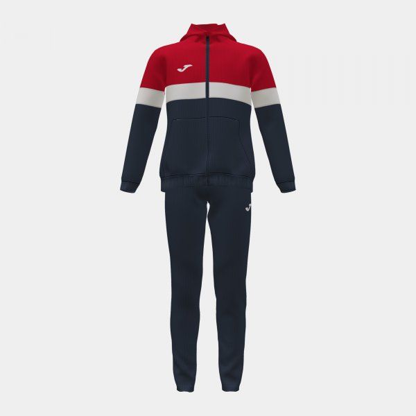 STRIPE TRACKSUIT súprava navy červená XS