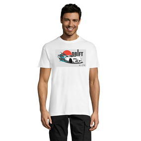 Toyota Supra Drift pánske tričko biele 2XL